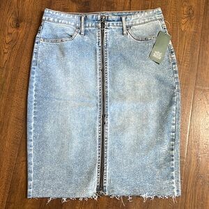 Wild Fable Jean Skirt